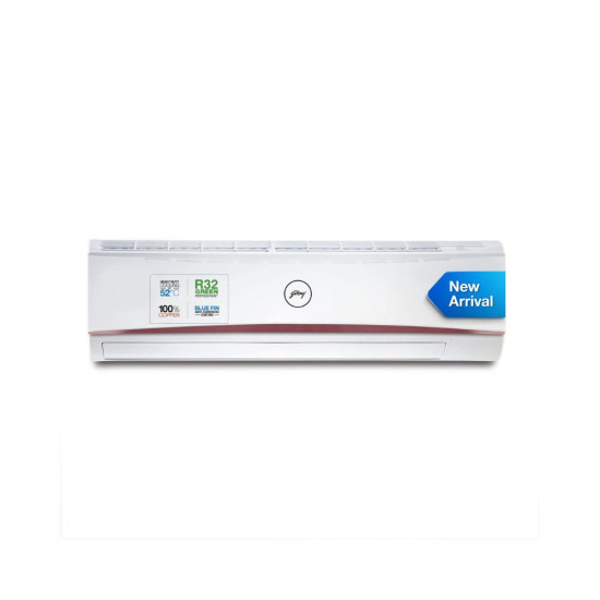 Godrej 15 Ton 3 Star 4-Way Air Swing Fixed Speed Split AC Copper Anti-Dust Filter 2023 Model AC 15T SFC 18LTC3-WWR White