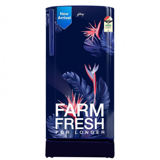 Godrej 180 L 3 Star Farm Fresh Crisper Technology With Jumbo Vegetable Tray Direct Cool Single Door Refrigerator