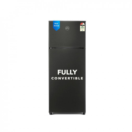 Godrej 272 L 3 Star Convertible Technology, 30 days Farms Freshness Inverter Frost Free Double Door Refrigerator(2023 Model, RF EON 294C RCIT FS ST, Fossil Steel)
