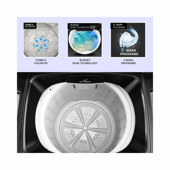 Godrej 6 5 Kg 5 Star Fully Automatic Top Loading Washing Machine WTEON 650 AP 5 0 GPGR