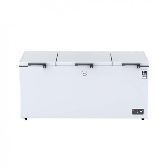 Godrej 600 L Triple Door Convertible Deep Freezer (DH EPenta 625D 41 CMFH3M Rw, White, Pentacool Technology)