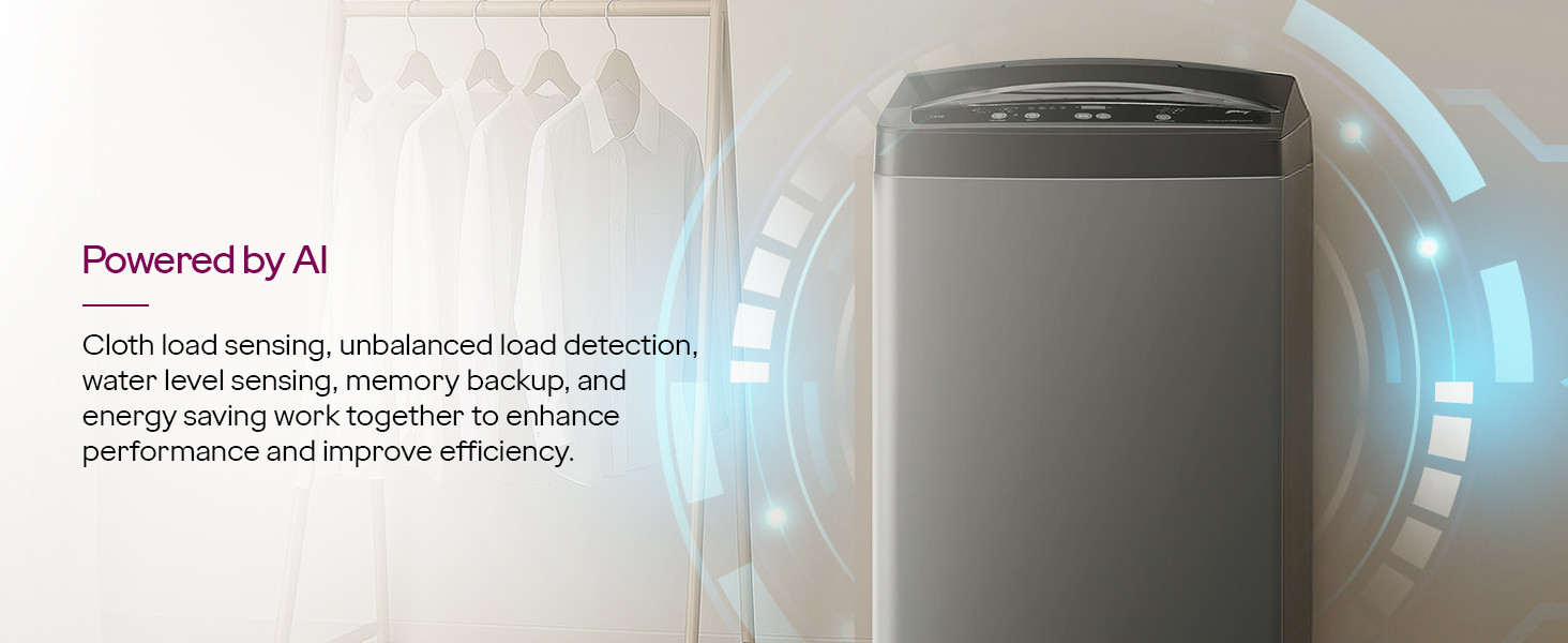 Godrej 7 kg Fully Automatic Top Load Washing Machine WTEON ALP 70 50 FDUN GPGR Graphite Grey - product image 3