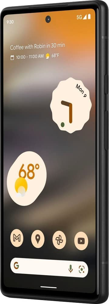 Google Pixel 6a 5G Charcoal 6GB RAM 128GB Storage