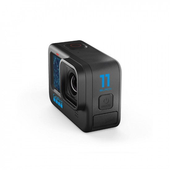 GoPro HERO11 Waterproof Action Camera with Front + Rear LCD Screens, 5.3K60 Ultra HD Video, HyperSmooth Resolution,1080p Live Streaming with Enduro Battery