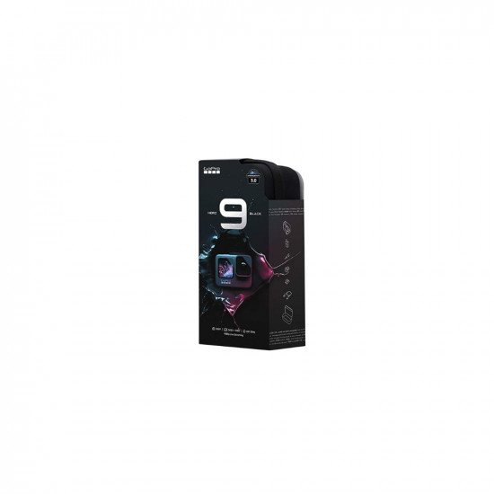 GoPro HERO9 Black Waterproof Digital Action Camera with Touch Screen 5K Ultra HD Video 20MP Photos 1080p Live Streaming Stabilization, Dual Screen