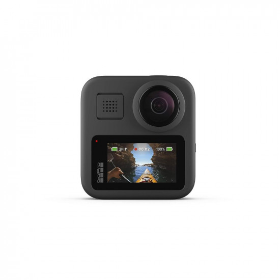 GoPro MAX 360 Action Camera (Waterproof + Stabilization) with Touch Screen Spherical 5.6K30 HD Video 16.6MP 360 Photos 1080p Live Streaming Stabilization