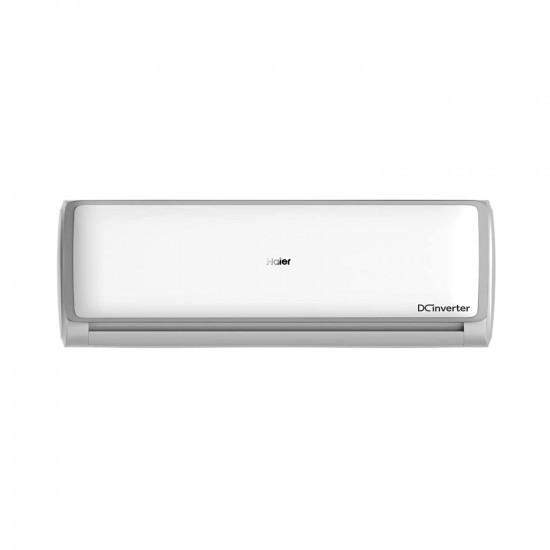 Haier 1.6 Ton 3 Star Heavy Duty Inverter Split AC(100% Grooved Copper, Frost Self Clean, Triple Inverter Plus Technology, 60 degree Cooling at Extreme Temperature, Hyper PCB, 2022 Model, HSU19E-TXS3B(INV), White body with Silver Strip)