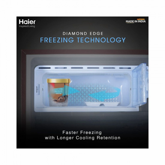 Haier 185L 2 Star Direct Cool Single Door Refrigerator HED 192RS P