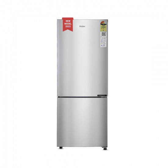 Haier 237L 3 Star Frost Free Inverter Double Door Bottom Mount Refrigerator HEB 243GS P
