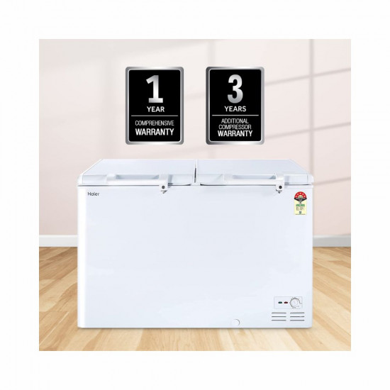 Haier HFC 500DM5 5 star rating double door hard top model