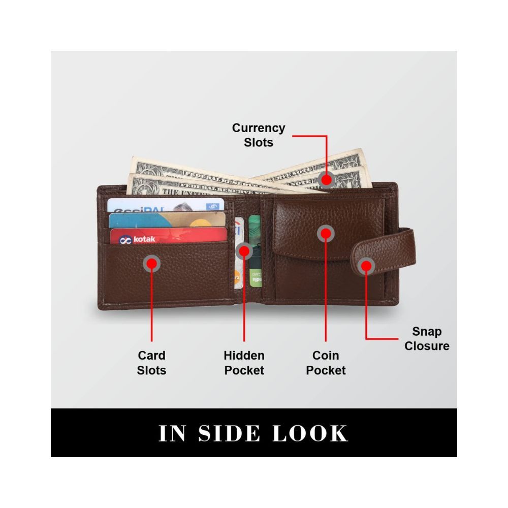 HAMMONDS FLYCATCHER Leather Men wallet(brown)