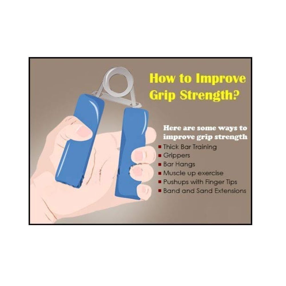 Hand Gripper Wrist Exerciser Fitness Foam Hand Grip for Gym