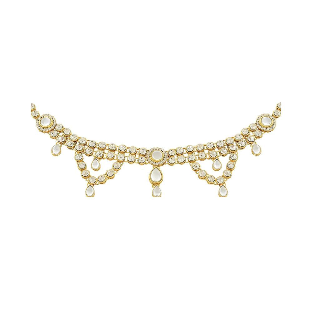 Handicraft Kottage Gold Metal Belly Chain for Women