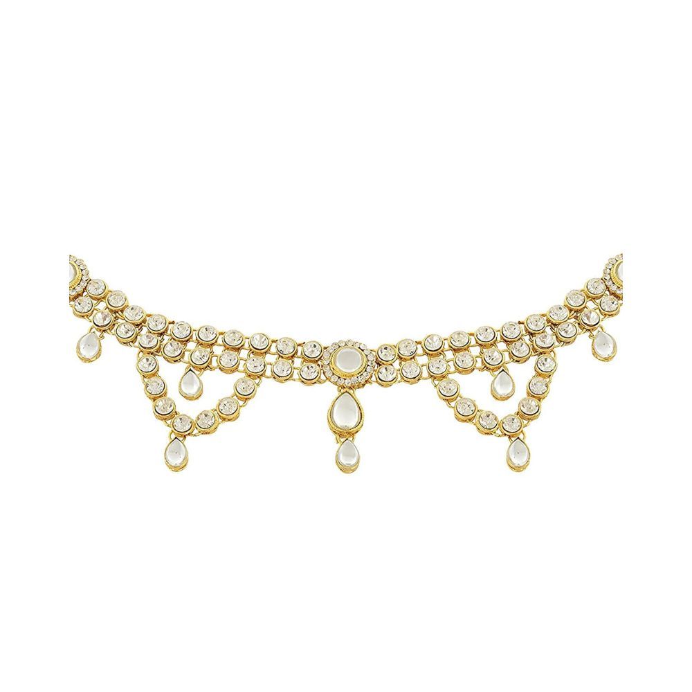 Handicraft Kottage Gold Metal Belly Chain for Women