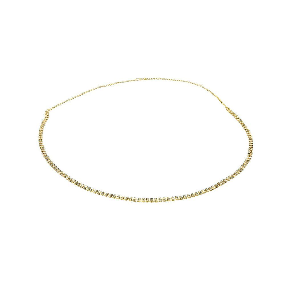 Handicraft Kottage Gold Metal Belly Chain for Women (HK-BLCA-20177)