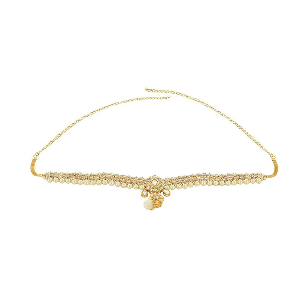 Handicraft Kottage Gold Metal Belly Chain for Women (HK-BLCA-20181)