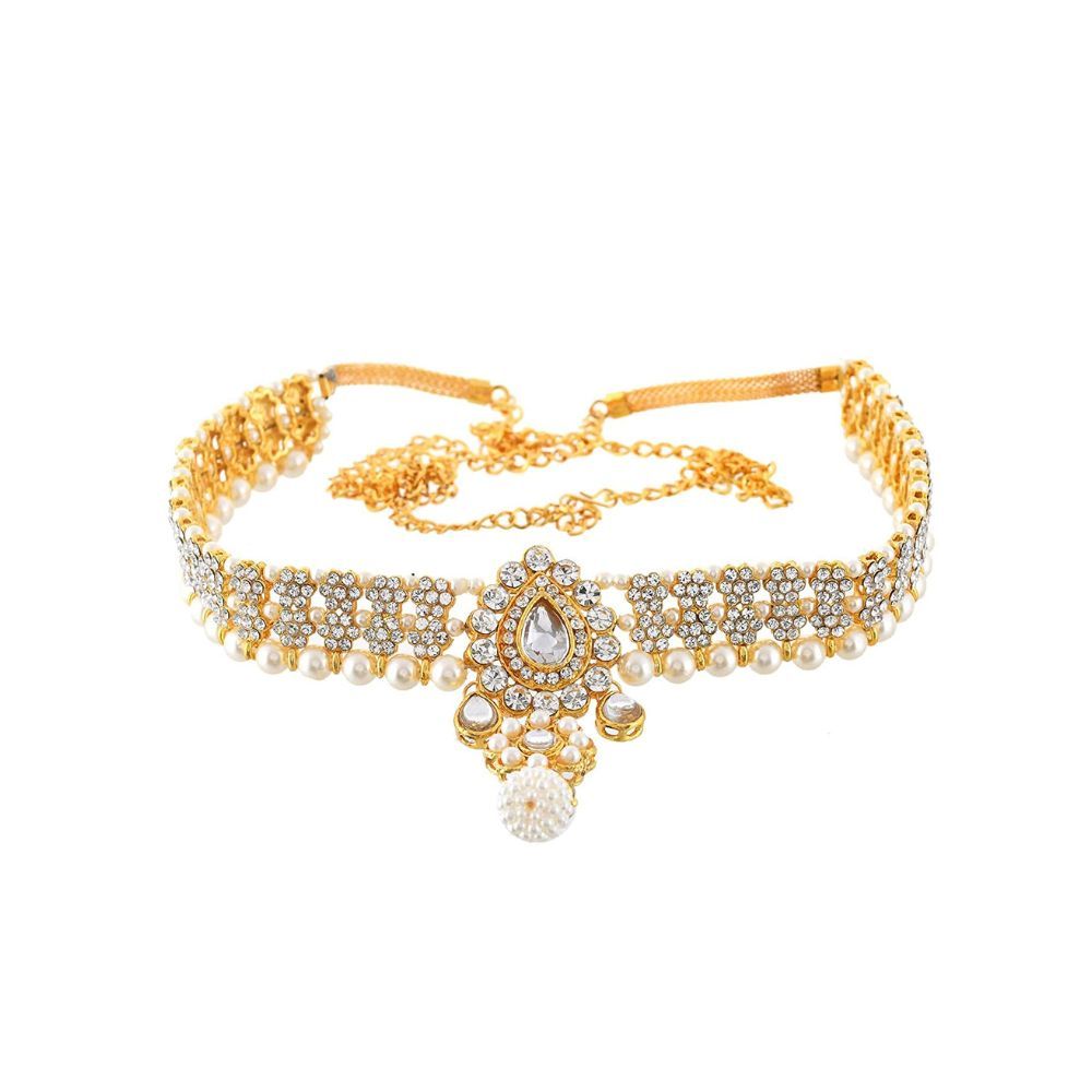 Handicraft Kottage Gold Metal Belly Chain for Women (HK-BLCA-20181)