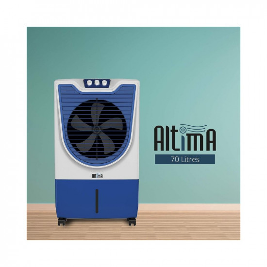 Havells Altima Desert Air Cooler 70 liters with Powerful Air Delivery and Smell Free Honeycomb pads (Dark Teal)