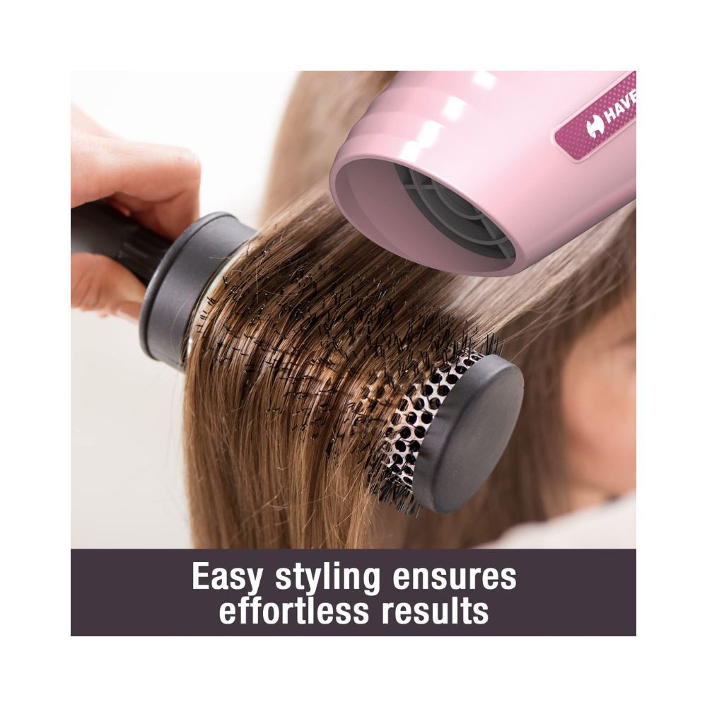Havells HD1903, 1200 W,Travel Friendly Hair Dryer (Premium Pink)