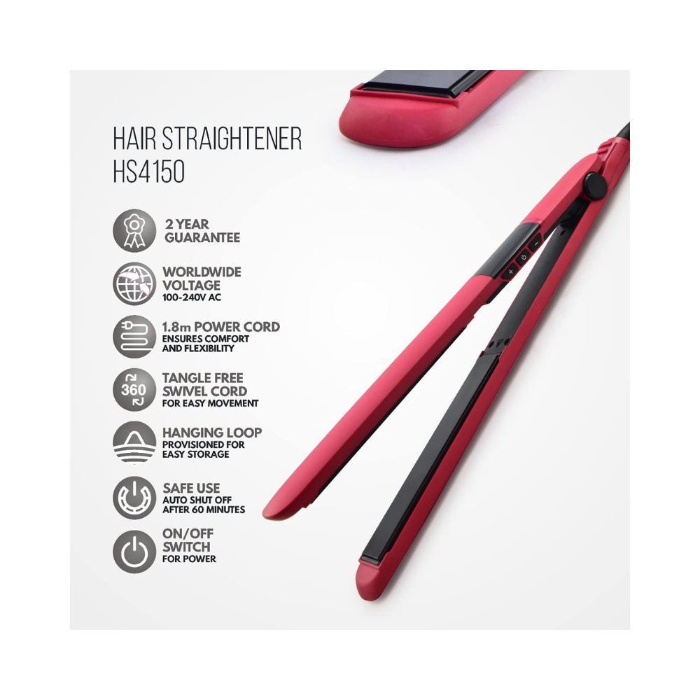 Havells HS4150 Ceramic Plates Hair Straightener with Digital Display