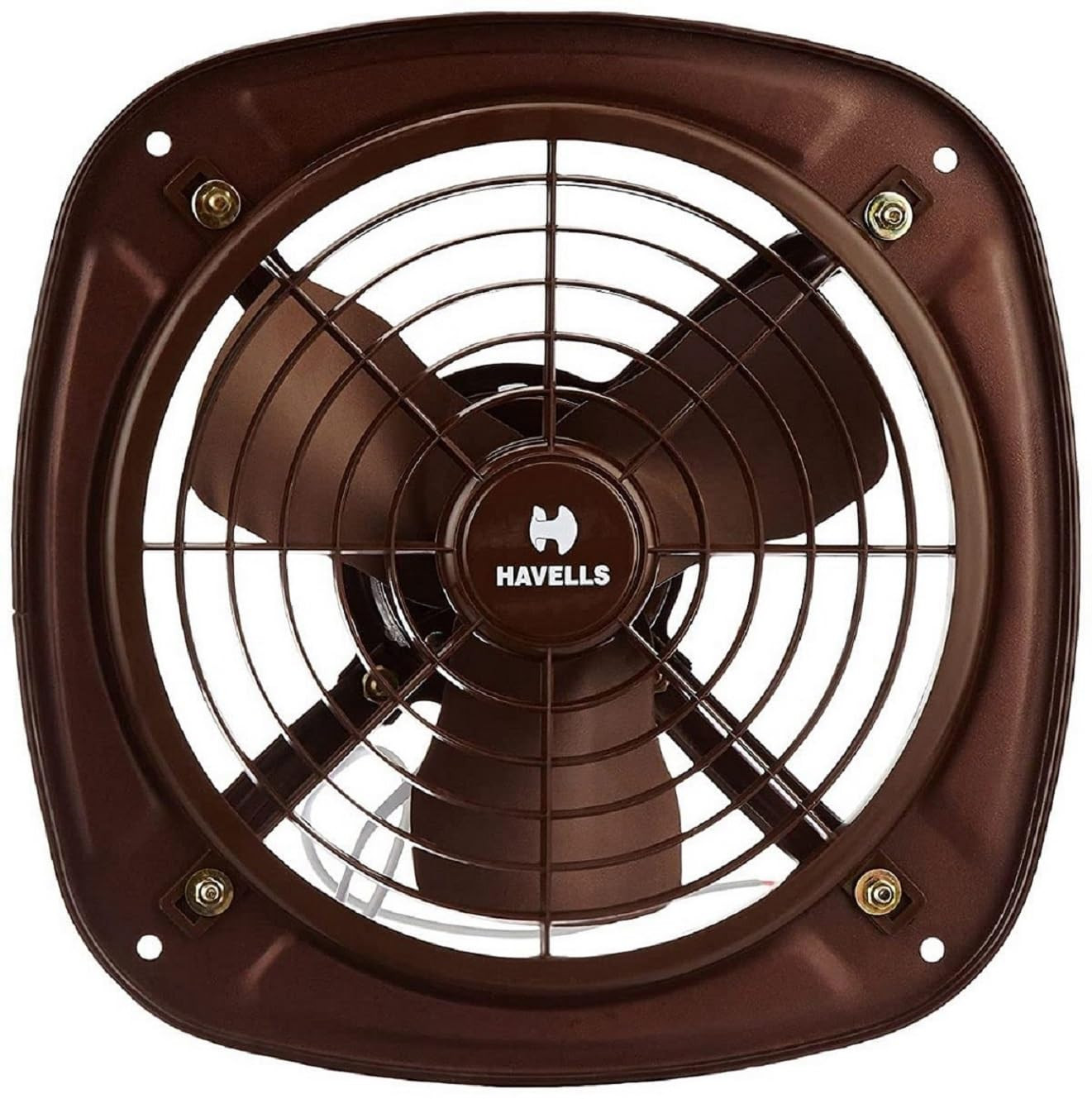 Havells Ventil Air DSP 230mm Exhaust Fan  Strong Air Suction Rust Proof Body Suitable for Bathroom Kitchen and Office Warranty 2 Years  Pack of 1 Choco Brown