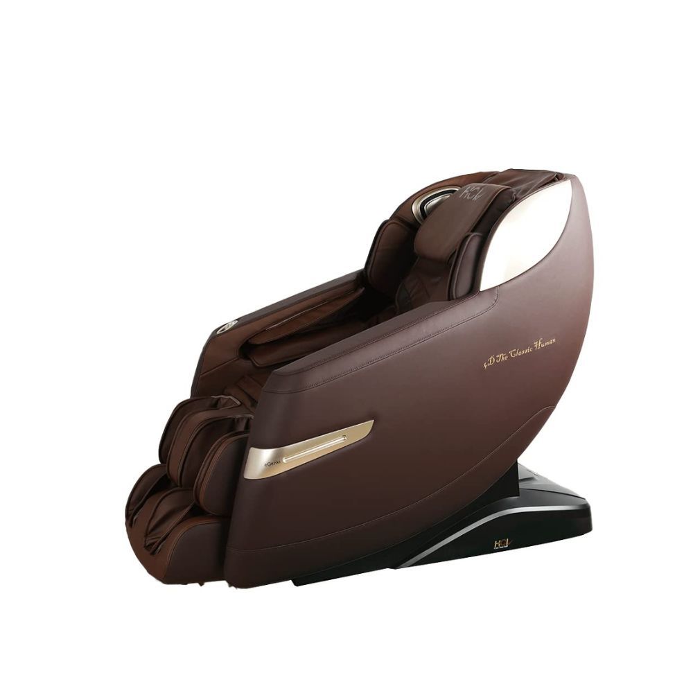 HCI eGenki A Fully Voice Controlled with 4D Technology, Full Body Massage Chair Brown