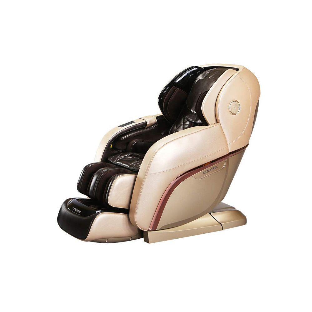 Health & Fitness_Hub Sobo HF21 4D Full Body Recliner Zero Gravity Massage Chair (Brown and Beige)