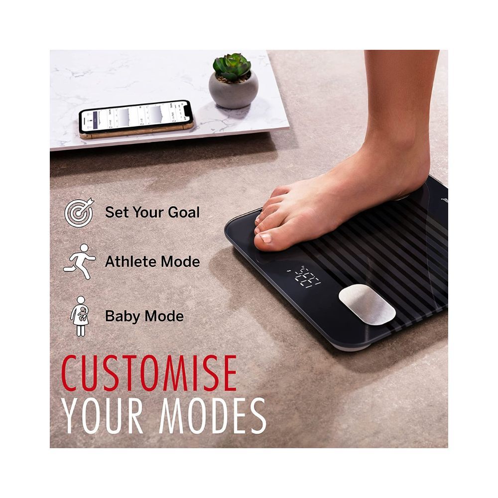 HealthSense Bluetooth BMI Weight Machine for Body Weight