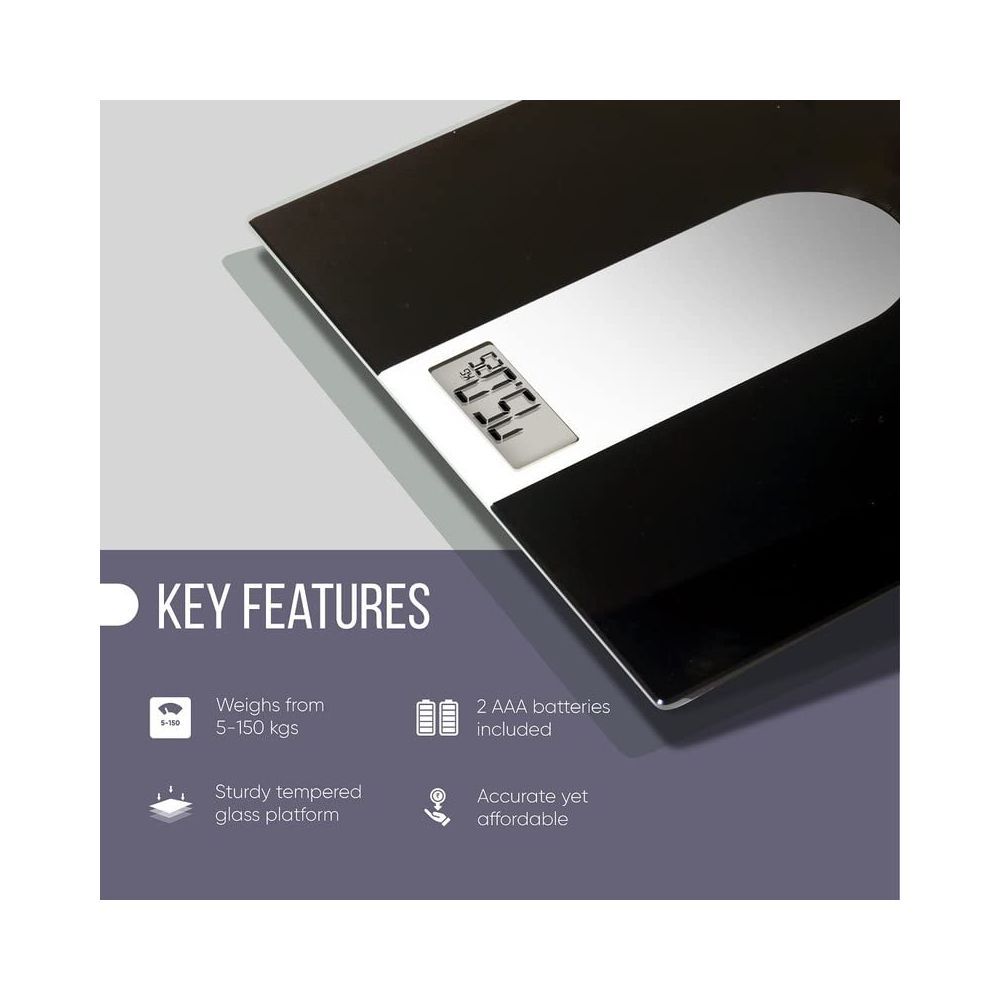 HealthSense Digital Weight Machine for Body Weight