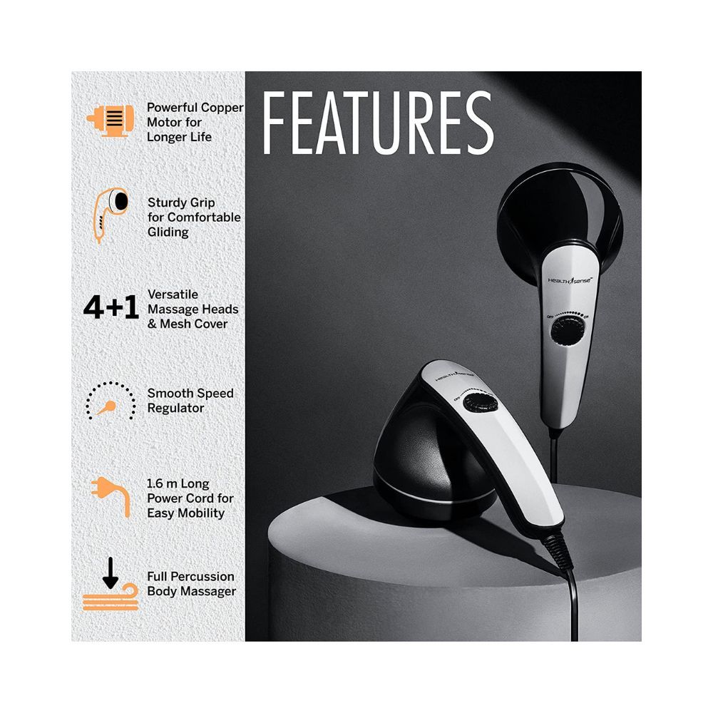 HealthSense Full Body Massager Machine for Pain Relief