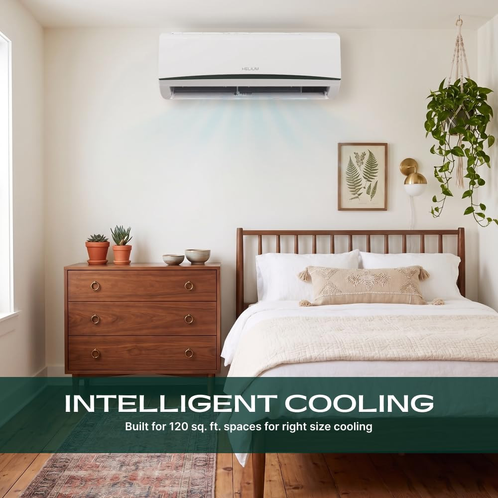 Helium Air Smart Inverter Split AC  08 Ton 3 star  New star rated  Lowest bill  under 30day 2700 W Cooling Capacity  App Controlled AI Energy Saving  Gas Leakage Detection  100 Copper