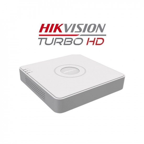 HIKVISION 4 Channel DVR with 5 MP 4 Bullet Cameras with Audio Recording + 1 TB HDD + (3+1) Cable roll + 4 CH Power Supply + USEWELL BNC & DC Full Combo Kit