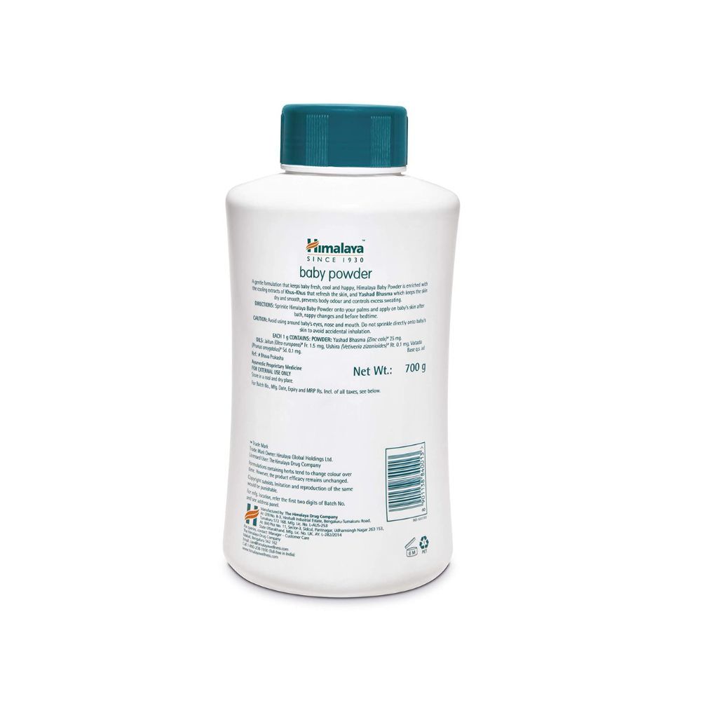 Himalaya Baby Powder, Pack of 700g and Shampoo (400 ml) Combo