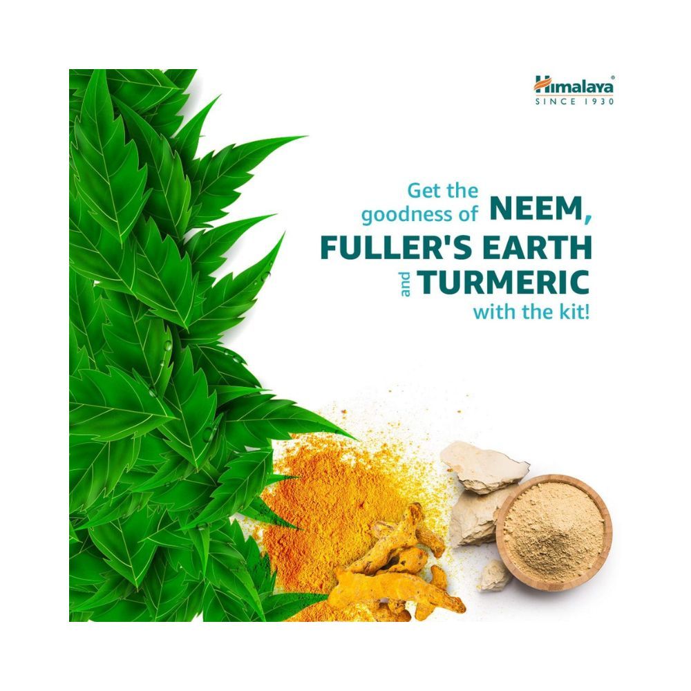 Himalaya Pure Skin Neem Facial Kit (Facewash 50ml, Scrub 50g & Face Pack 50g)