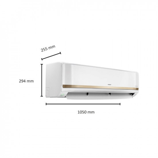 Hitachi 2 Ton Class 3 Star ice Clean Xpandable Plus Inverter Split AC 100 Copper Dust Filter 2023 Model iZen 3400FXL R32-RASG324PCAISF Dual Gold
