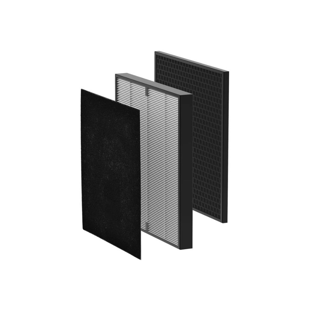 Honeywell Air Touch P1 3-in-1 Compound Filter with Pre-Filter HEPA H13  Activated Carbon Filter  Removes 9999 Allergens Pollutants PM25 VOCs Smoke Toxic Fumes and Odour