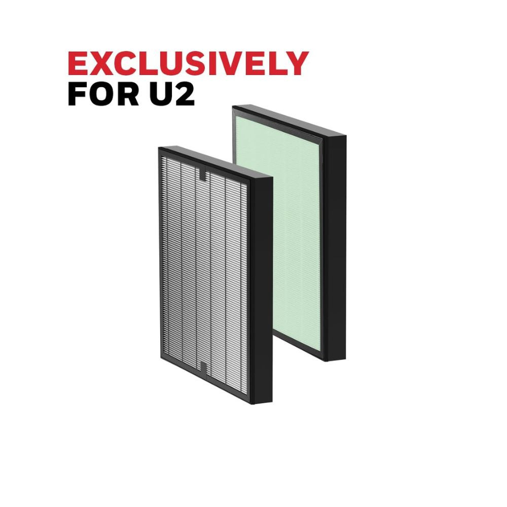 Honeywell Air Touch P2 3-in-1 Compound Filter with Pre-Filter HEPA H13 Filter  Activated Carbon Filter  Anti-Bacterial Removes 9999 AllergensPollutants PM25 VOCs Smoke Toxic FumesOdour