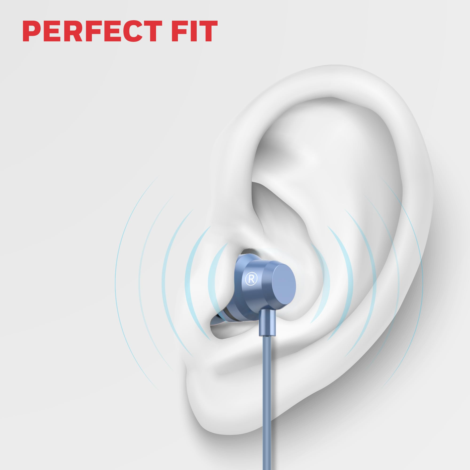 Honeywell Suono P60 Wired Earphones with Built in Mic 10mm2 Drivers Passive Noise Cancellation Deep Bass  Clear Sound Ultra HD Mic Quality Type C Compatible Voice Assistant Enabled 12 Mtr