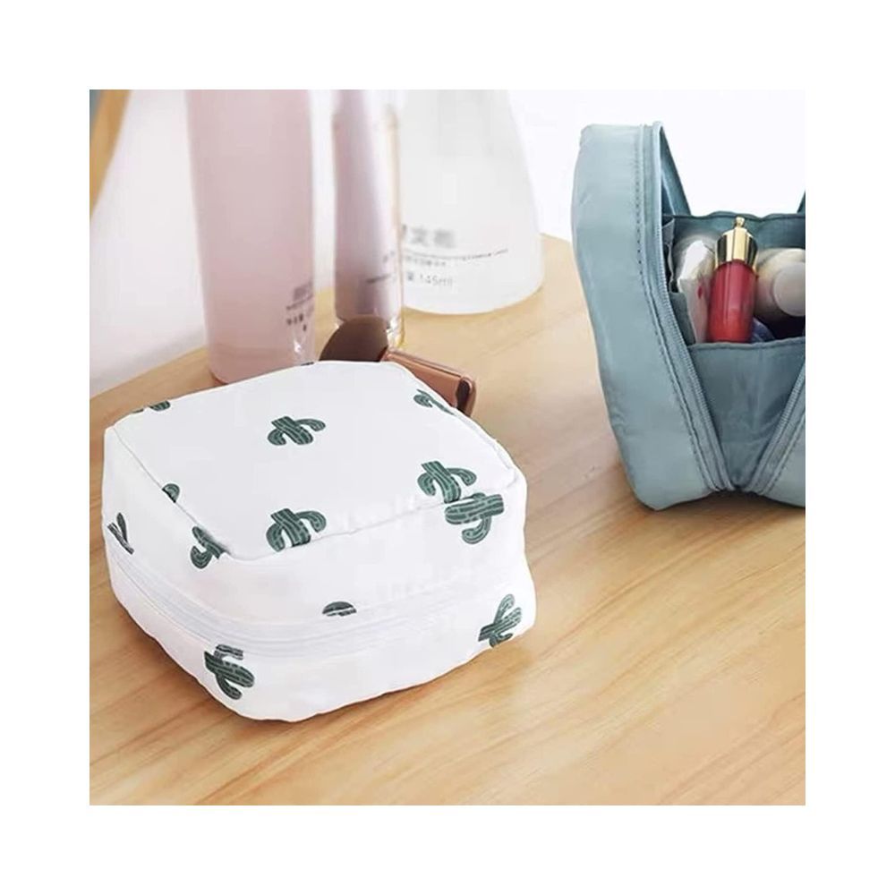House of Quirk Makeup Bag Lazy Cosmetic Bag Travel Toiletry Bag Cosmetic Make Up