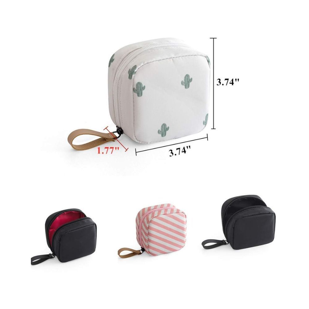 House of Quirk Makeup Bag Lazy Cosmetic Bag Travel Toiletry Bag Cosmetic Make Up