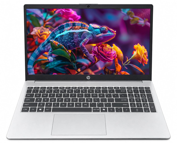 Image of HP 15 (2026), AMD Athlon Dual Core 7120U - (8 GB DDR5/512 GB SSD/AMD Radeon 610M Graphics/Windows 11 Pro) Thin and Light Business Laptop/15.6" HD Display/Turbo Silver/Copilot Key/1.5kg/MS Office 2024