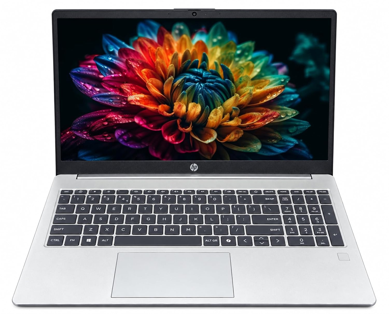 HP 15 2026 AMD Ryzen 3 Quad Core 7335U - 8 GB DDR5512 GB SSDAMD Radeon 660M GraphicsWindows 11 Home Thin and Light Business Laptop156 FHDFingerprintSilverCopilot Key15 KgMSO 2024 - Image 1