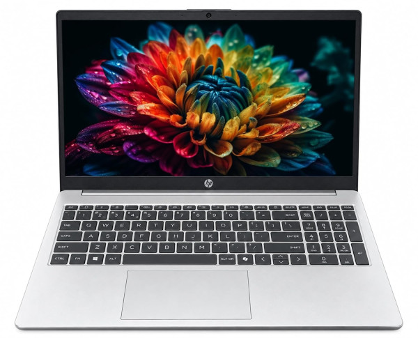 Image of HP 15 (2026), AMD Ryzen 5 Hexa Core 7535U - (8 GB DDR5/512 GB SSD/Radeon 660M Graphics/Windows 11 Home) Thin &amp; Light Business Laptop/15.6" FHD/Silver/Copilot Key/1.5 Kg/MS Office 2024