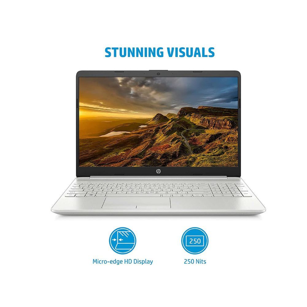 HP 15s 11th Gen Intel Core i3-8GB RAM/512GB SSD 15.6 inch(39.6 cm) Laptop, HD, Micro-Edge Display