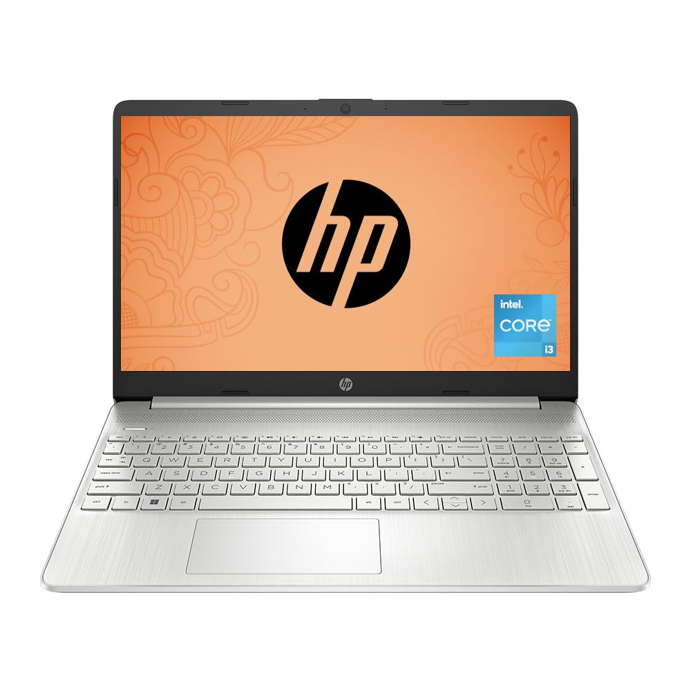 HP 15s Core i3 12th Gen 8GB RAM512 GB SSDFHDWindows 11MS Office 21156 396cmSilver169kg fy5006TU Laptop
