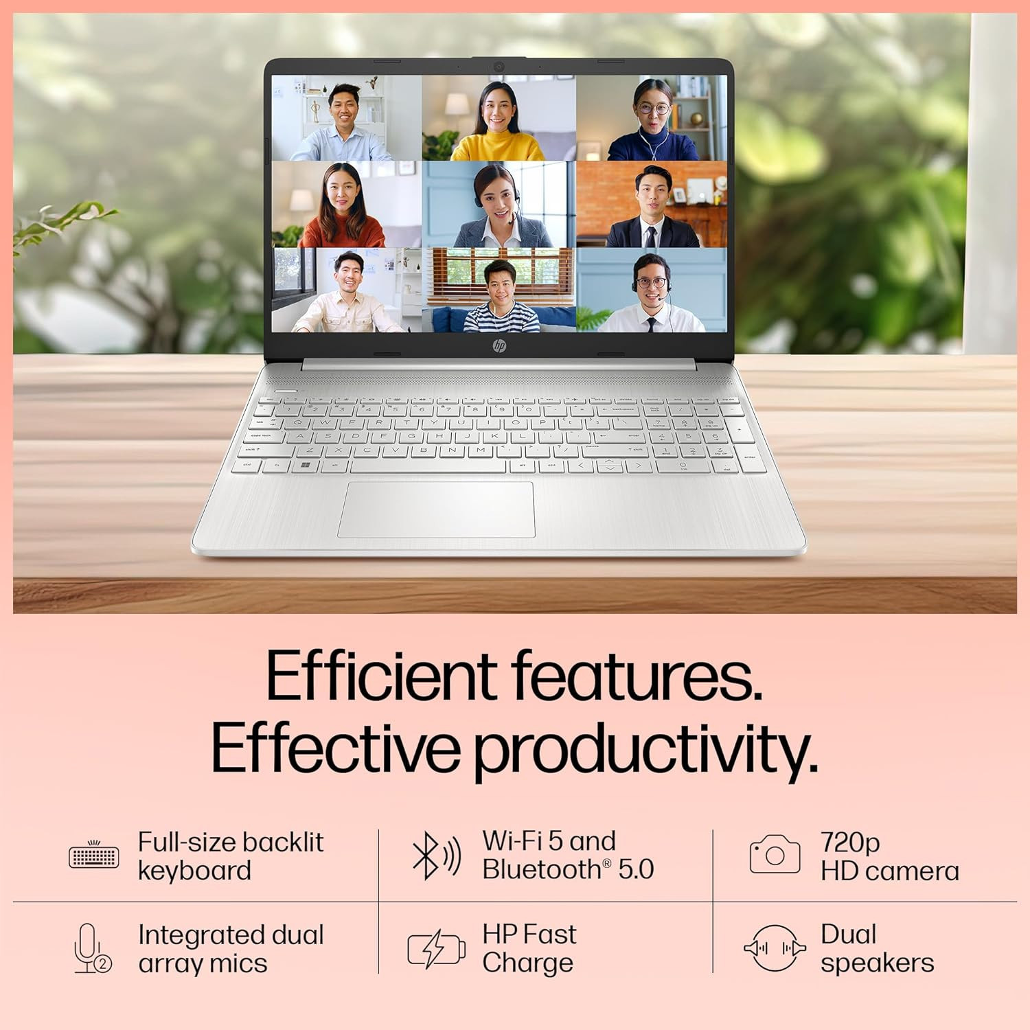 HP 15S Core I5 12Th Gen Intel16Gb Ram512Gb SsdFhdMs Office 21 Backlit Keyboard 156-Inch396 CmFhdWindows 11Silver169 Kg Fy5009Tu Laptop