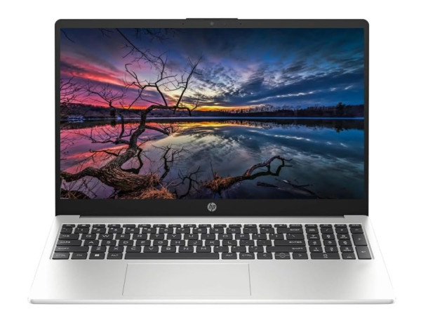 Image of HP Business Laptop (2026) AMD Ryzen 5 7535U 8GB DDR5 RAM, 512GB SSD, AMD Radeon Graphics, Windows 11 Pro, 15.6" HD Display, Thin &amp; Light, Turbo Silver, 1.45 kg
