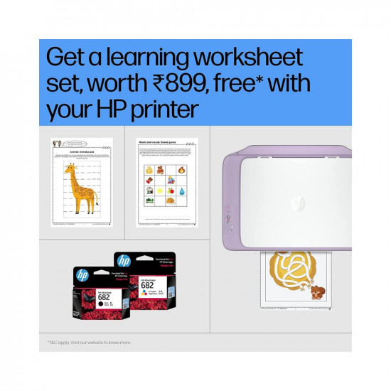 HP Deskjet 2331 Colour Printer, Scanner and Copier for Home/Small Office, Compact Size