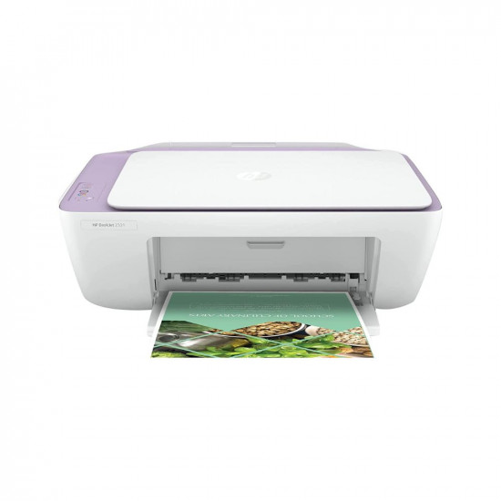 HP Deskjet 2331 Colour Printer, Scanner and Copier for Home/Small Office, Compact Size, Reliable, Easy Set-Up Through HP Smart App On Your Pc Connected Through USB, Ideal for Home.