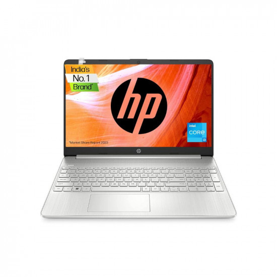 HP Laptop 15s, 12th Gen Intel Core i3, 15.6-inch (39.6 cm), 8GB DDR4, 512GB SSD, Thin & Light, Dual Speakers (Win 11, MSO 2021, Silver, 1.69 kg), fq5007TU / FQ5327TU